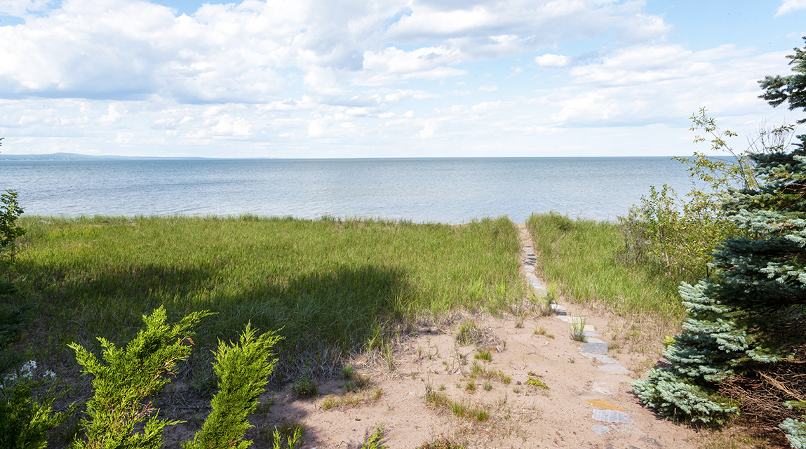 Lake Superior Park Point Beach View