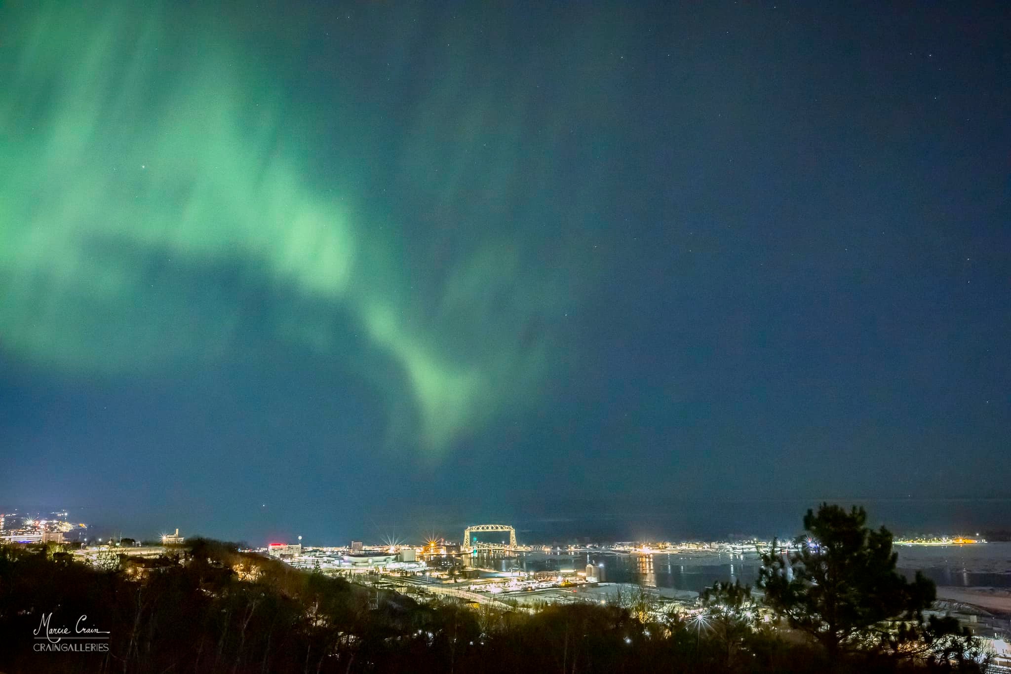 Northern Lights Lift Bridge